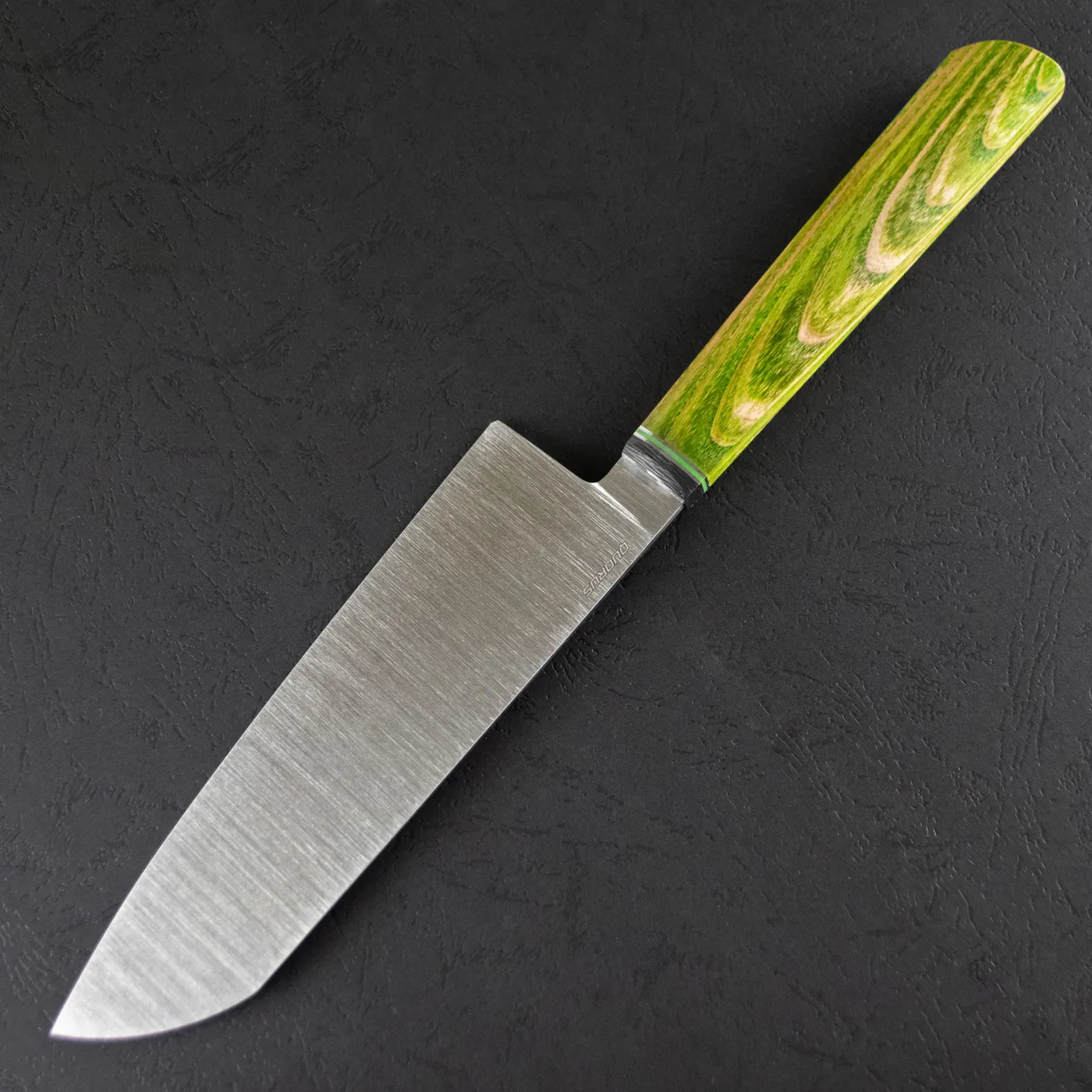 Фото Нож Сантоку Quorus 180 Elmax на официальном сайте производителя QUORUS