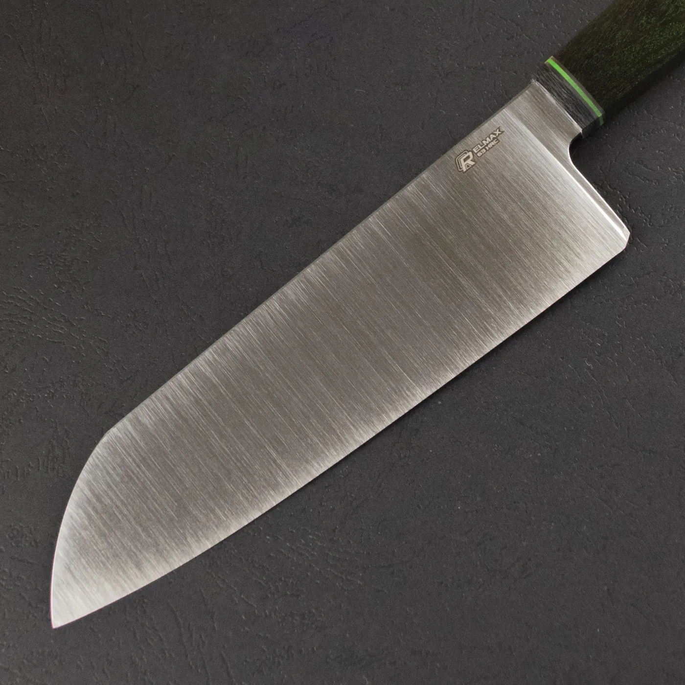 Фото Нож Сантоку Quorus 180 Elmax на официальном сайте производителя QUORUS