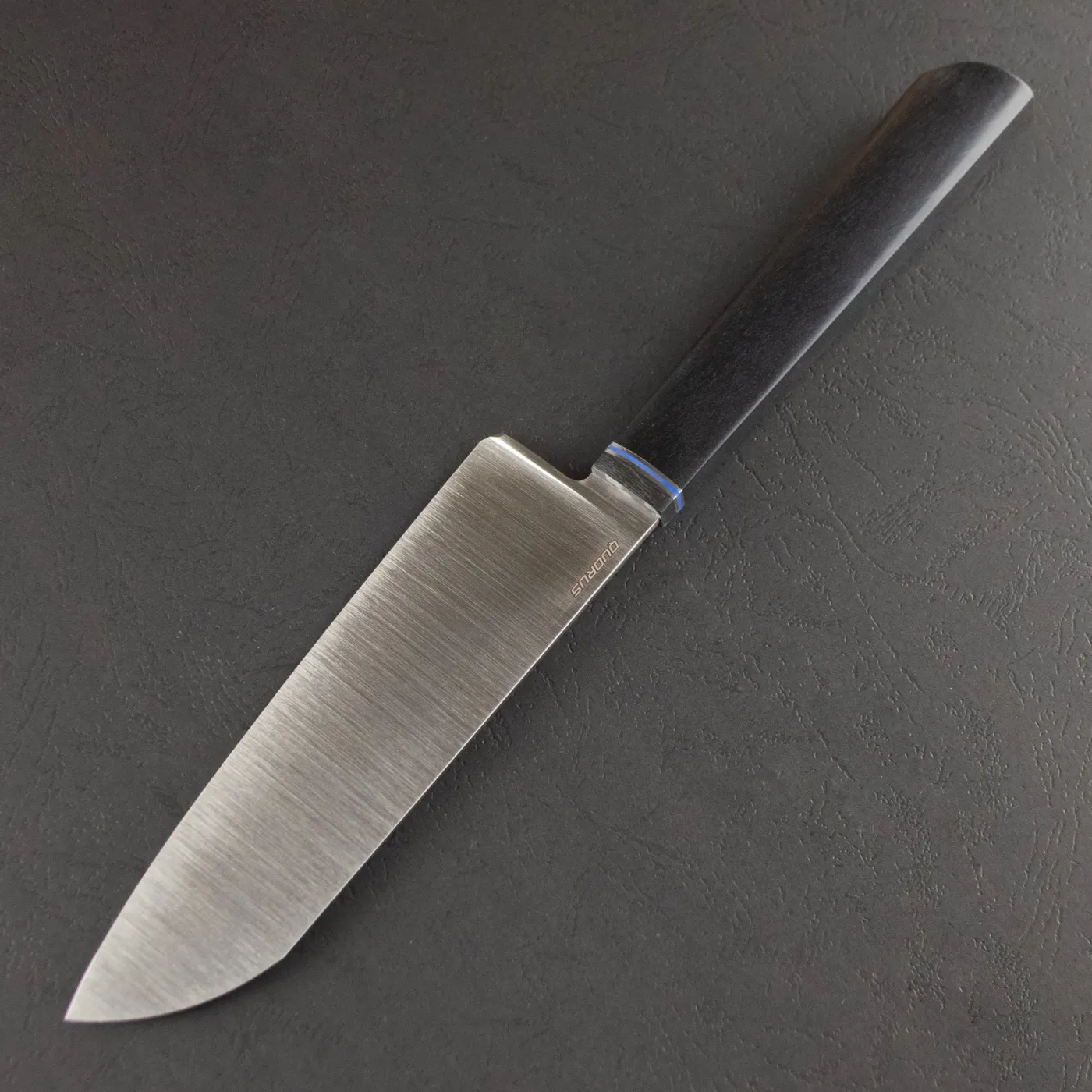 Фото Нож Сантоку Quorus 160 Elmax на официальном сайте производителя QUORUS