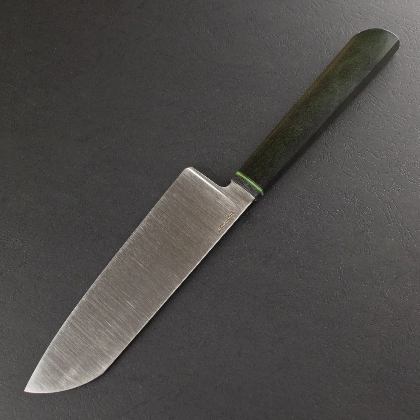 Фото Нож Сантоку Quorus 180 Elmax на официальном сайте производителя QUORUS