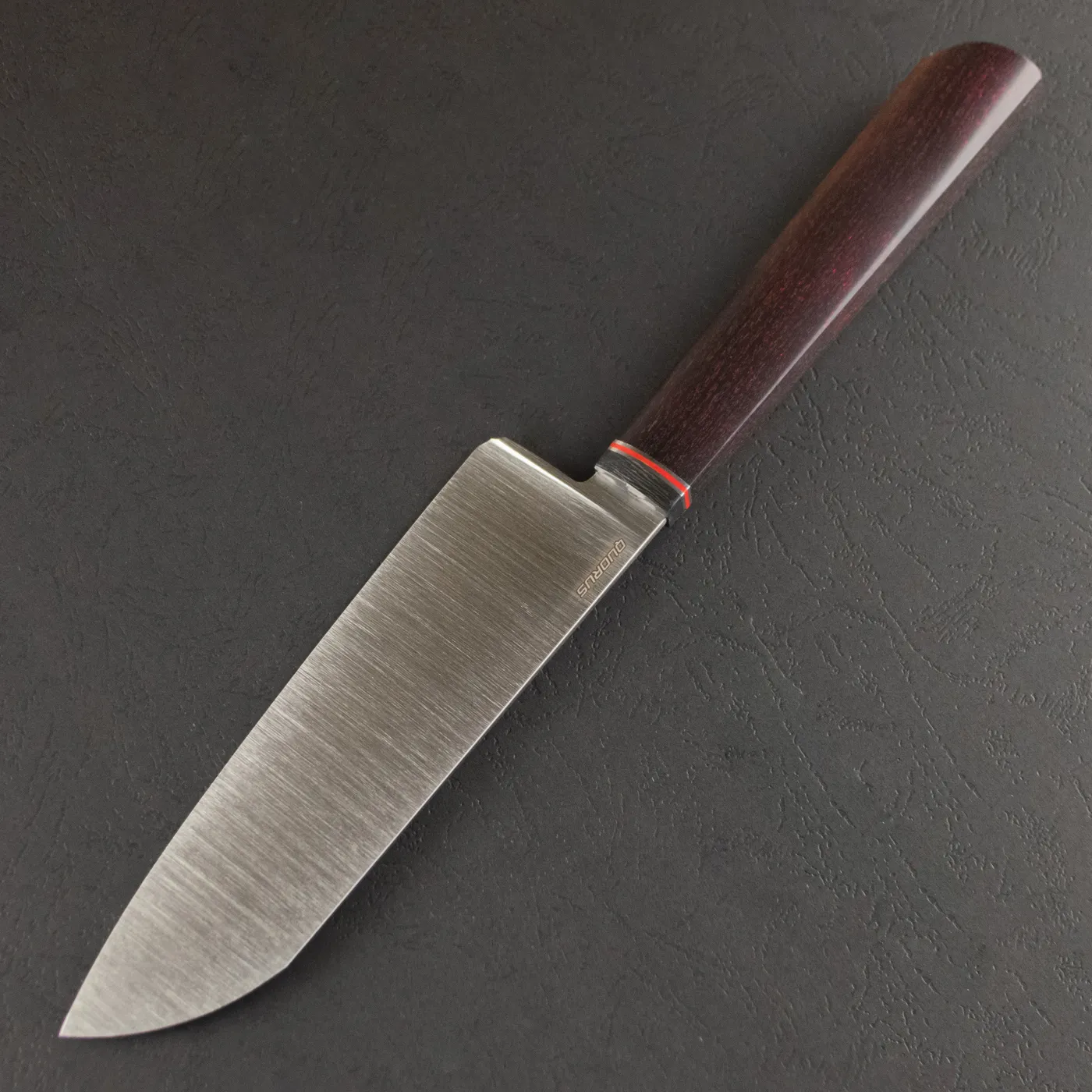 Фото Нож Сантоку Quorus 160 Elmax на официальном сайте производителя QUORUS