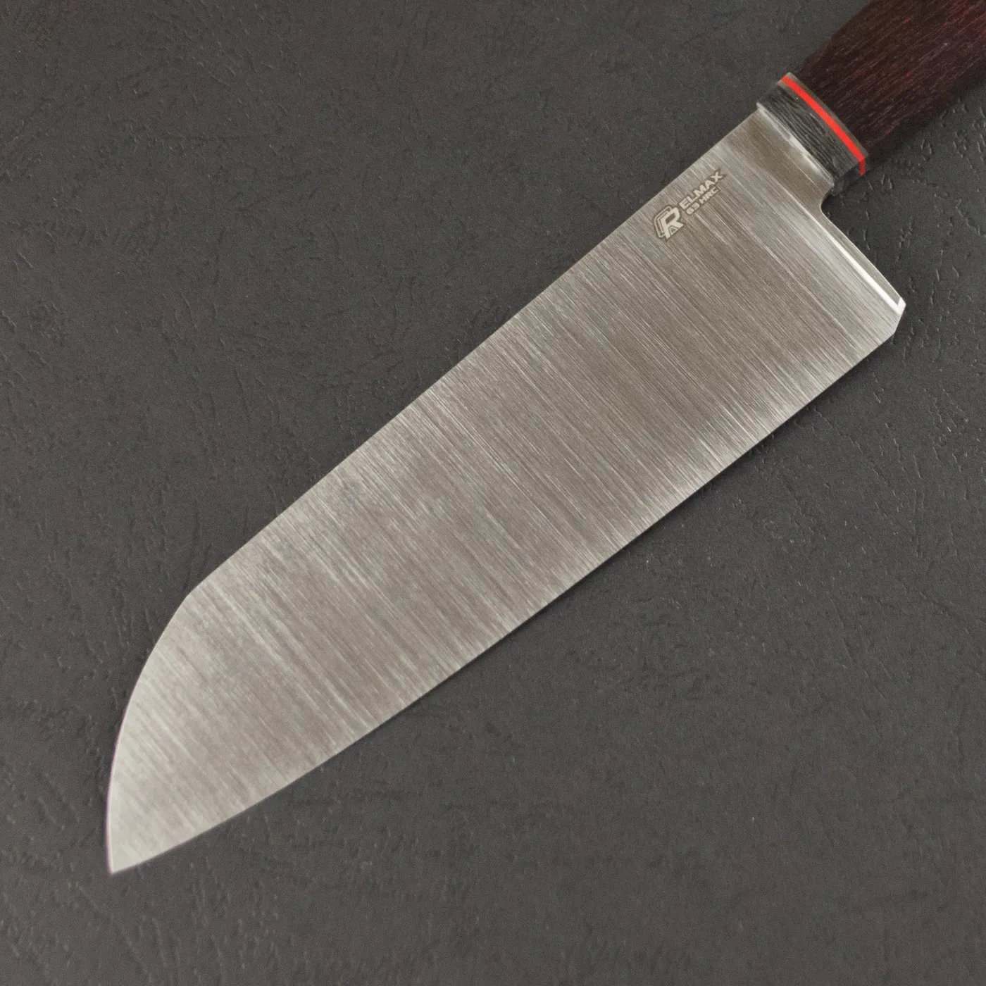 Фото Нож Сантоку Quorus 160 Elmax на официальном сайте производителя QUORUS