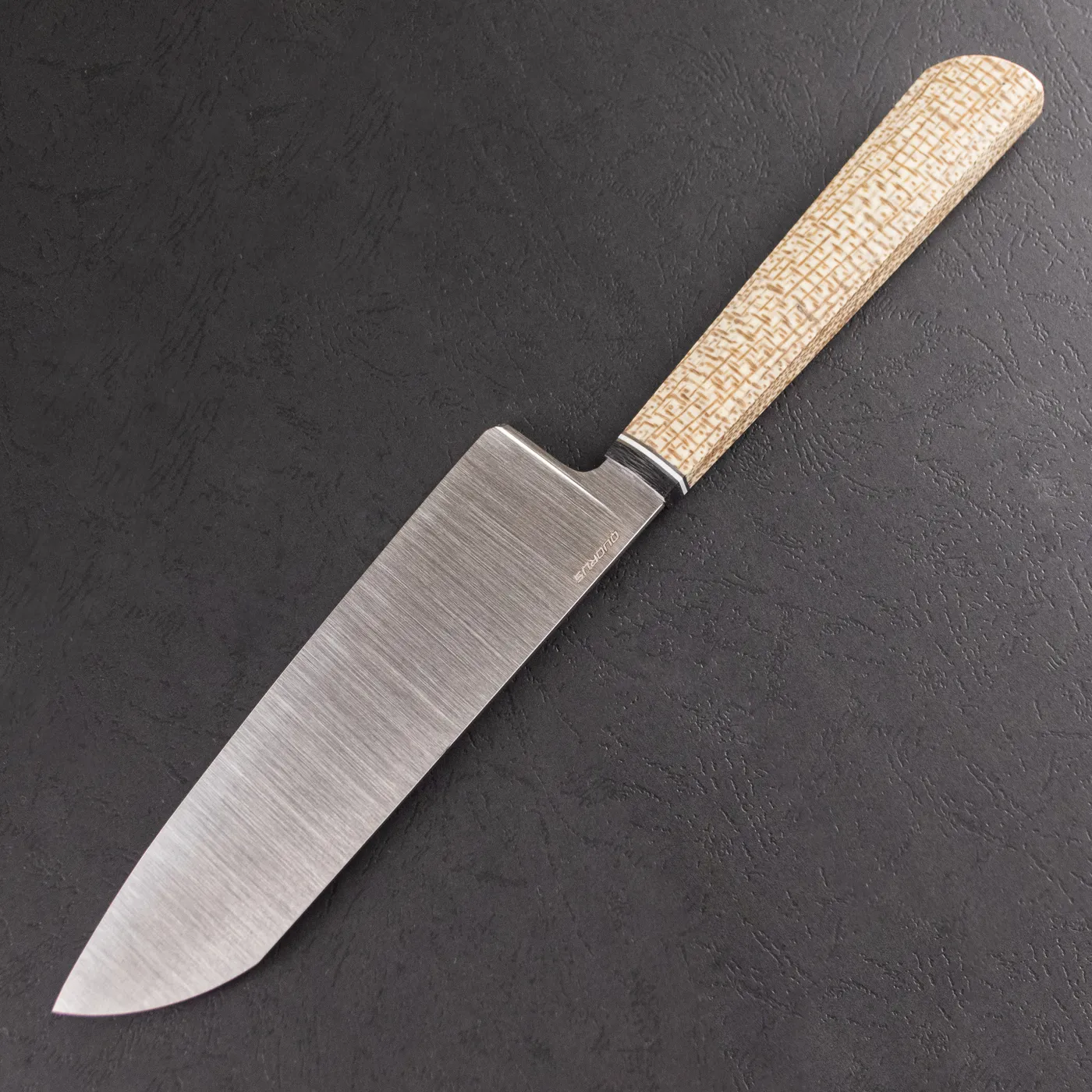 Фото Нож Сантоку Quorus 180 Elmax на официальном сайте производителя QUORUS