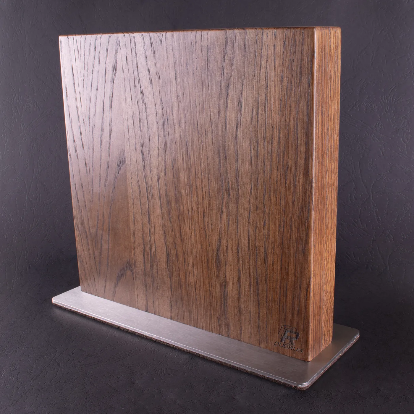 Фото Магнитный держатель "Дуб темный" 10 ножей на официальном сайте производителя QUORUS