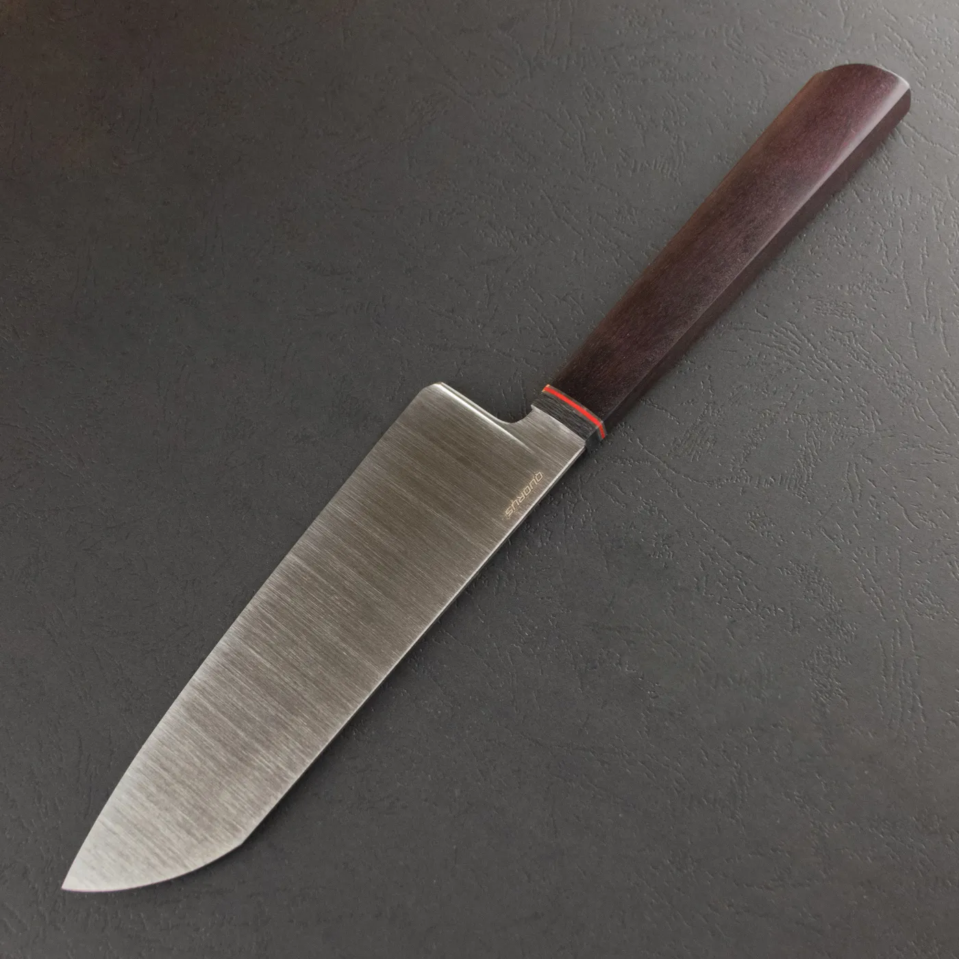 Фото Нож Сантоку Quorus 180 Elmax на официальном сайте производителя QUORUS