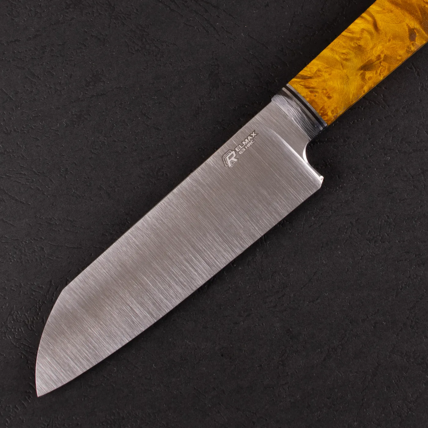 Фото Нож Сантоку Quorus 120 Elmax на официальном сайте производителя QUORUS