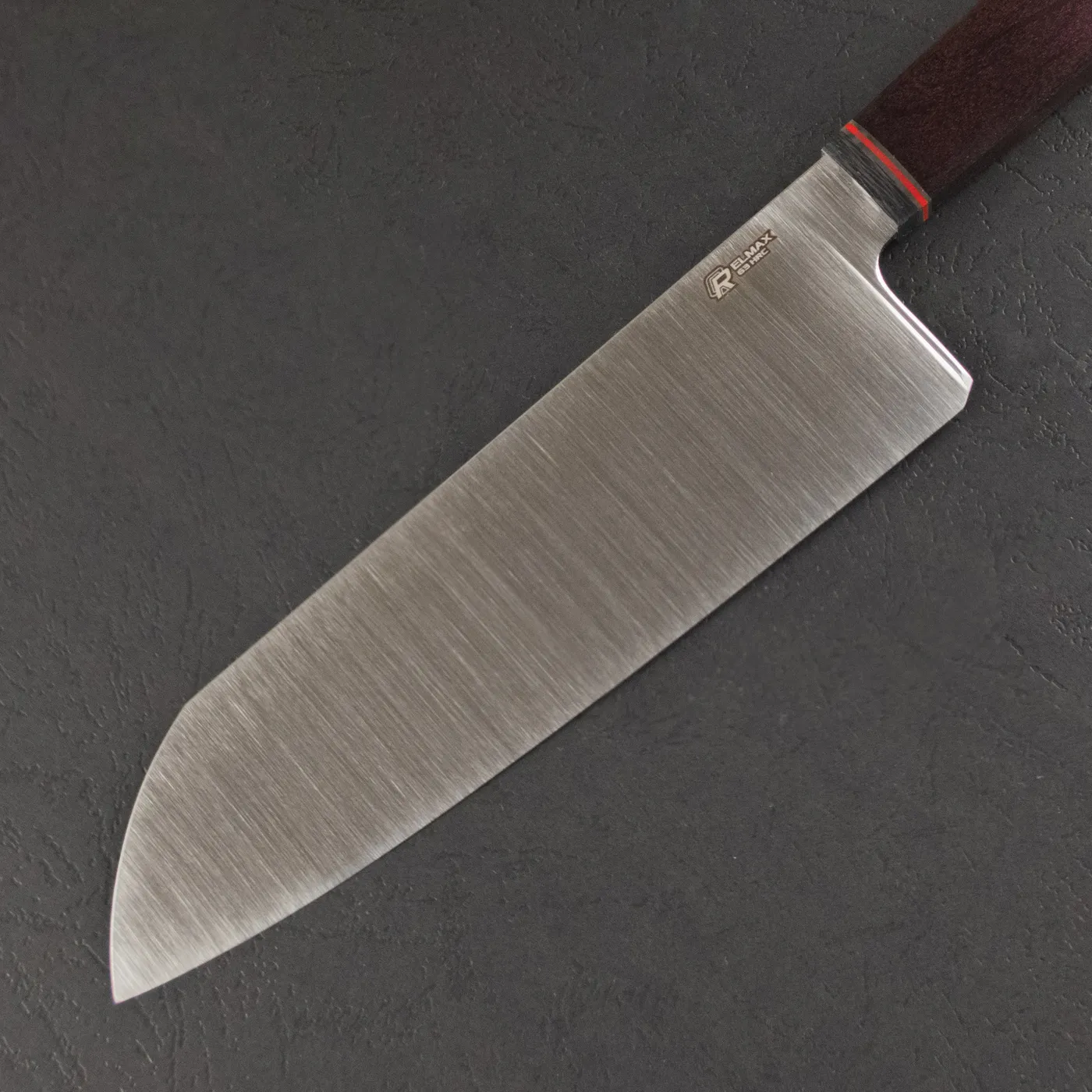 Фото Нож Сантоку Quorus 180 Elmax на официальном сайте производителя QUORUS