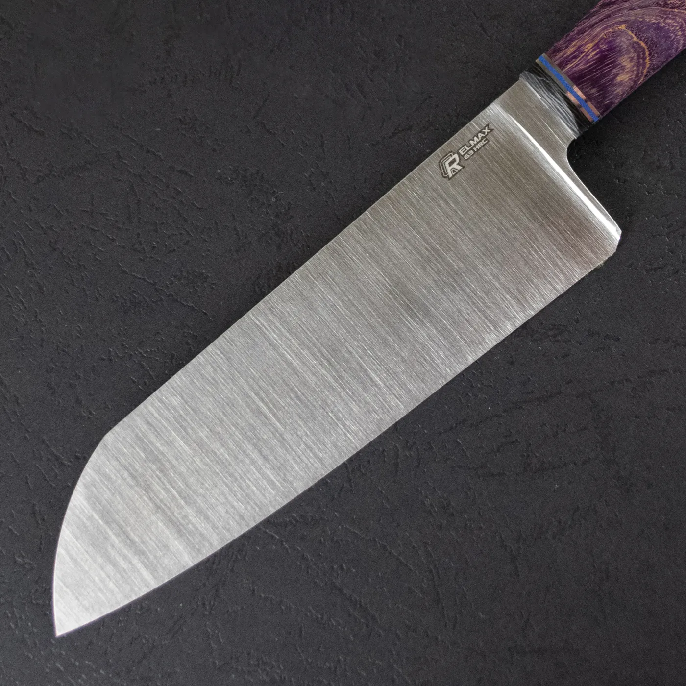 Фото Нож Сантоку Quorus 160 Elmax на официальном сайте производителя QUORUS